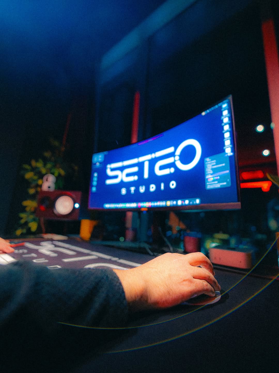 Seteo Studio — sala de control